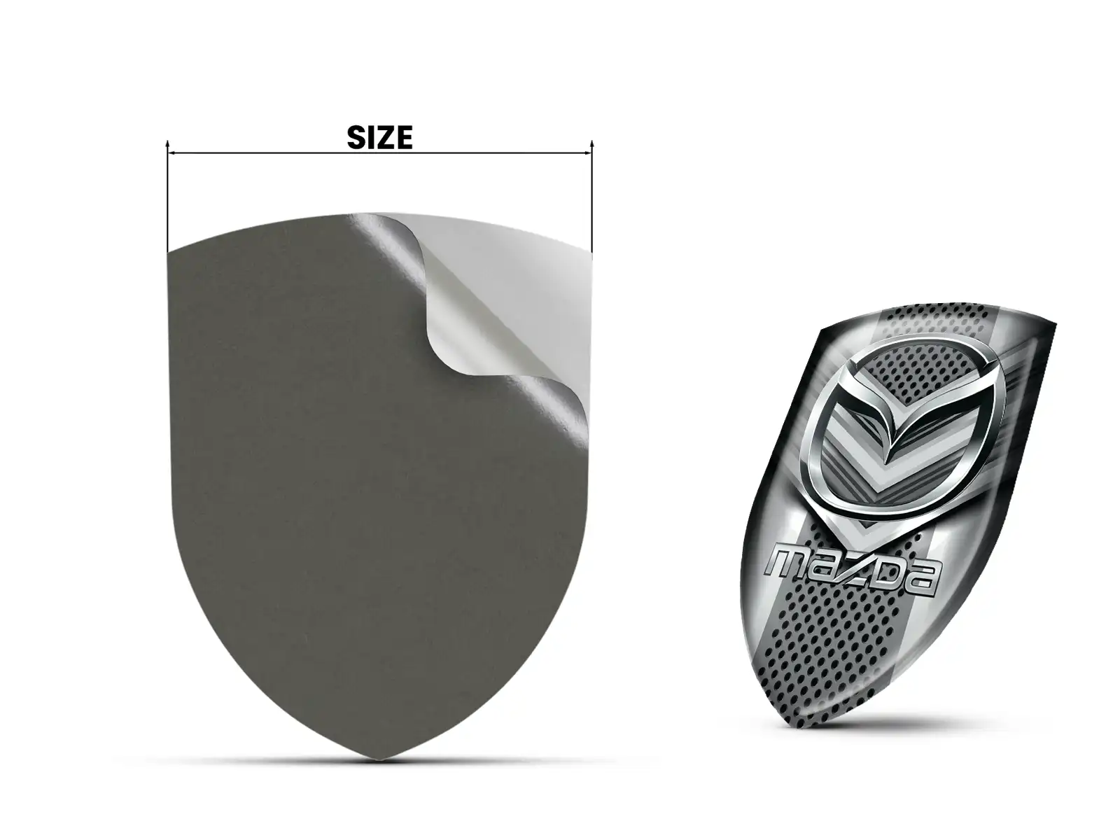 Mazda Car Side Decals Max Resilient Current Look Version